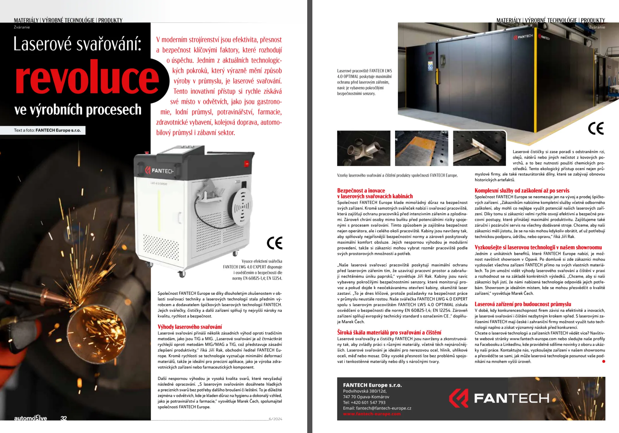 Automotive magazine - FANTECH